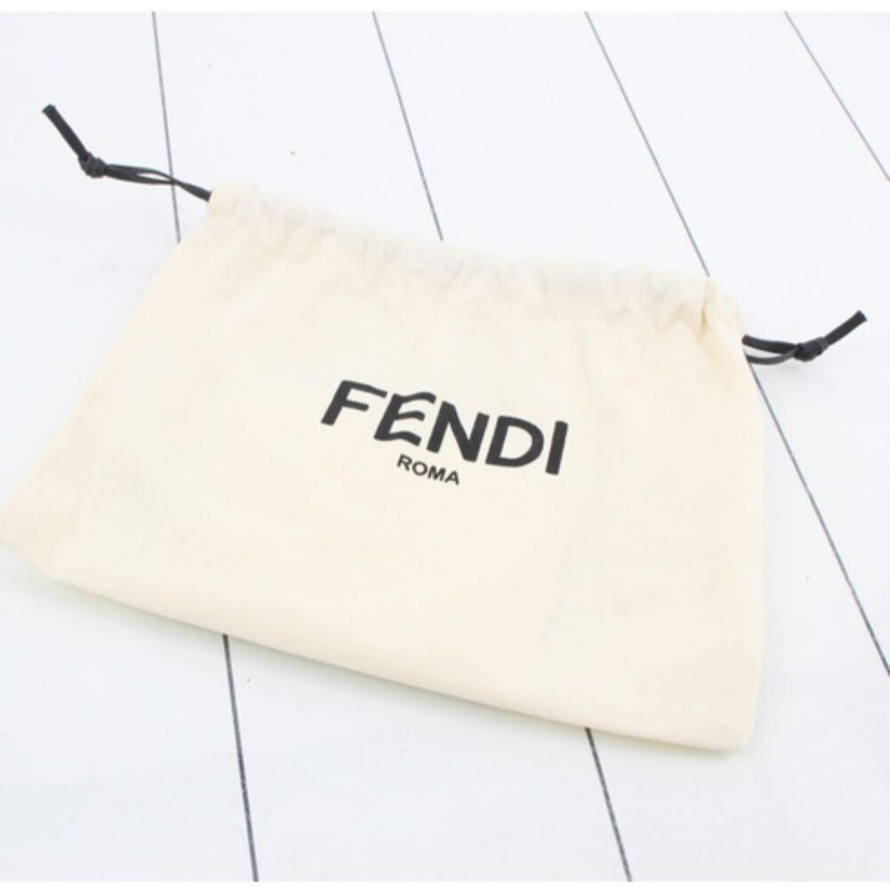 Fendi Baguette Bag Tan and Gold Shearling Mini with original COA, tags, dust bag - Picture 9 of 16